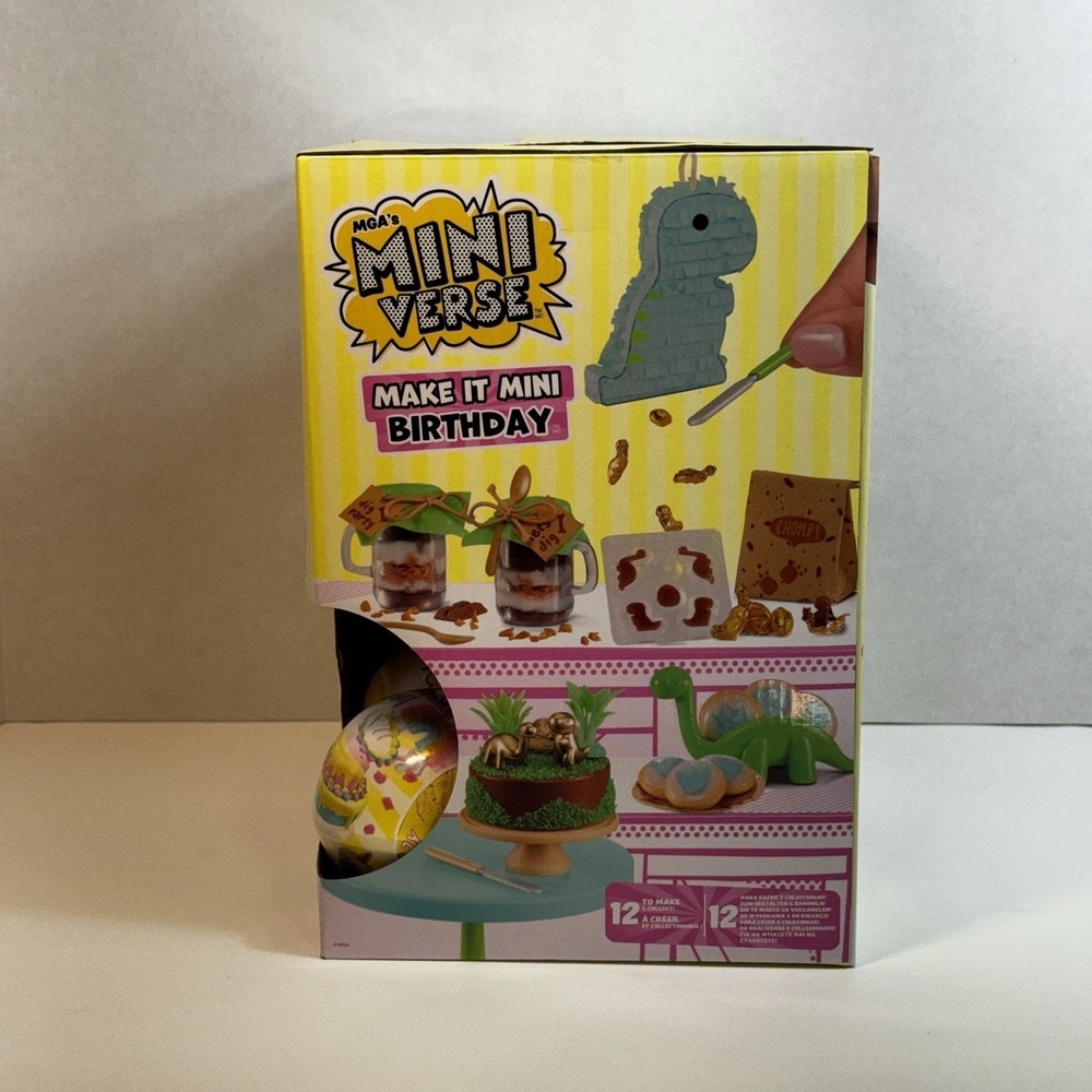 MGA Miniverse Make It Mini Birthday Series 1 Display Box + 10 NEW sealed balls - Picture 5 of 7